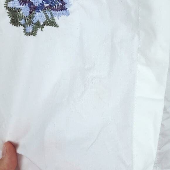 Sanctuary Spring Dani Embroidered White Button Up - Picture 8 of 12